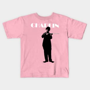 Chaplin silent movies clown/pantomime Kids T-Shirt